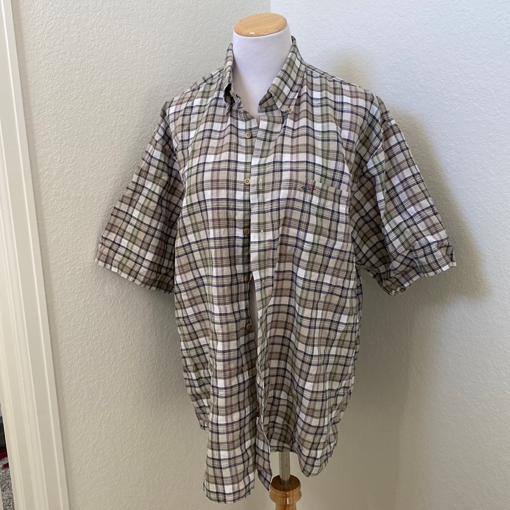 Greg Norman button down shirt, large